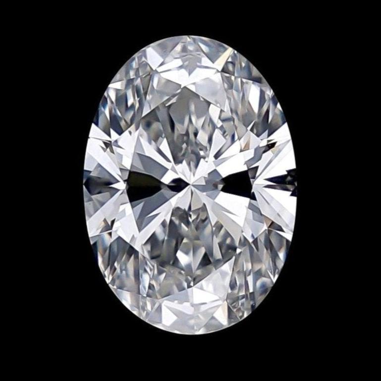 3.06 CT., OVAL CUT LAB GROWN DIAMOND, F, VS1