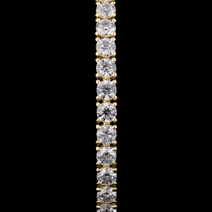 7" Tennis Bracelet: 14k Gold, 8.00 CTTW, Lab Grown Diamonds, E/F VS1
