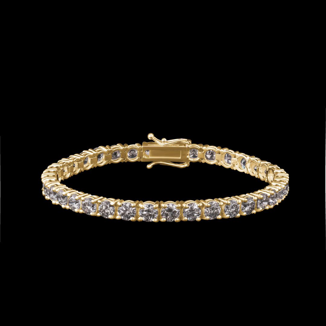 7" Tennis Bracelet: 14k Gold, 6.00 CTTW, Lab Grown Diamonds, E/F VS1